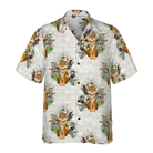 Floral Boho Tiger Shirt For Men Hawaiian Shirt