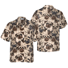 Pug Is My Life Shirt For Men Hawaiian Shirt