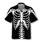 Halloween Skeleton Costume Shirt Hawaiian Shirt