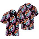 Sakura Tiger Shirt For Men Hawaiian Shirt