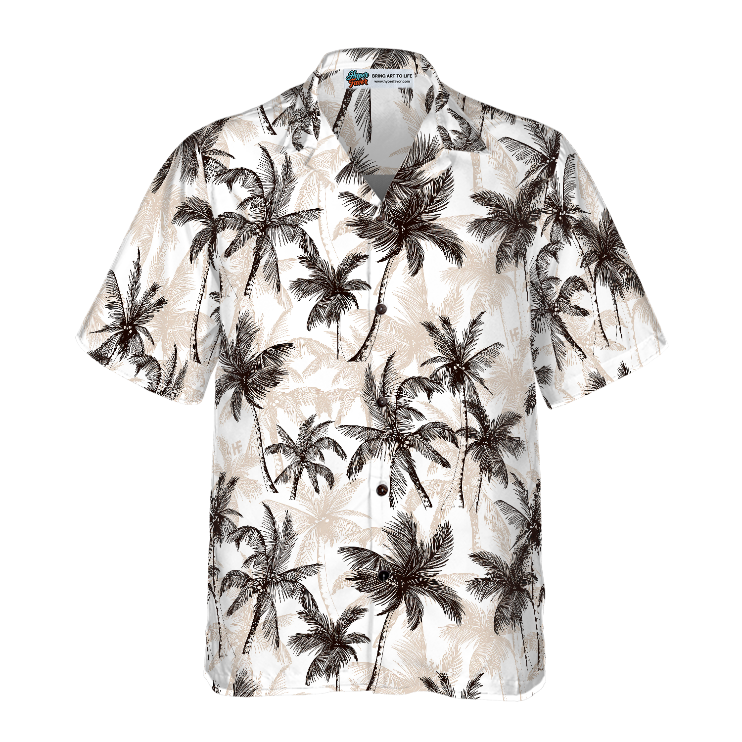 Tropical Vintage Palm Tree Hawaiian Shirt