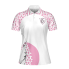 Empowered Women Empower Women Golf Pink Short Sleeve Women Polo Shirt, Golf Shirt For Ladies, Unique Female Golf Gift