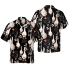 Seamless Gooses Pattern Shirt For Men Hawaiian Shirt