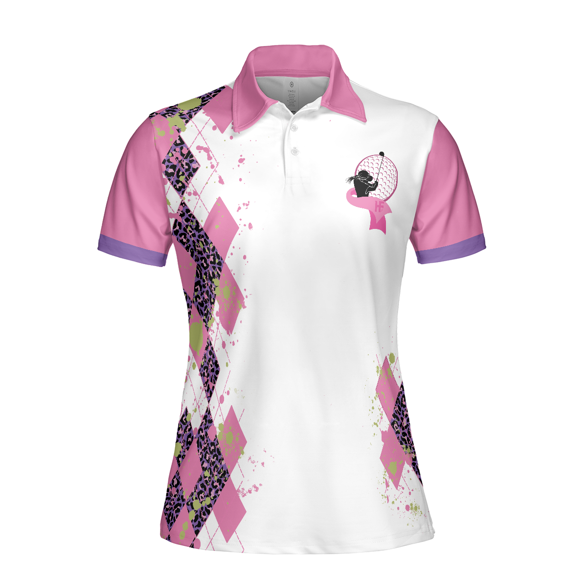 Supporting The Fighters Admiring The Survivors Short Sleeve Women Polo Shirt