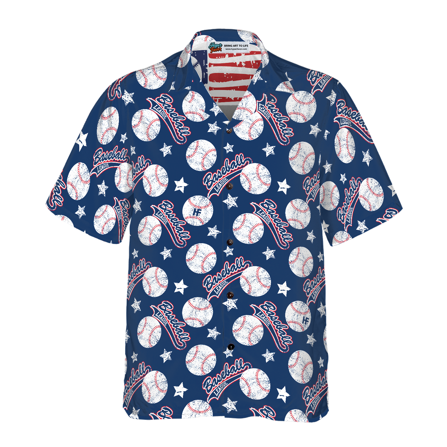 Baseball Star Hawaiian Shirt