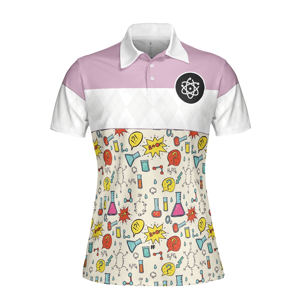 Chemistry Teacher Short Sleeve Women Polo Shirt