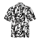 Black And White Penguin Shirt For Men Hawaiian Shirt