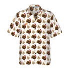 Autumn Cute Turkey Birds Hawaiian Shirt
