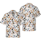 Stylish Chihuahua With Glasses Hawaiian Shirt
