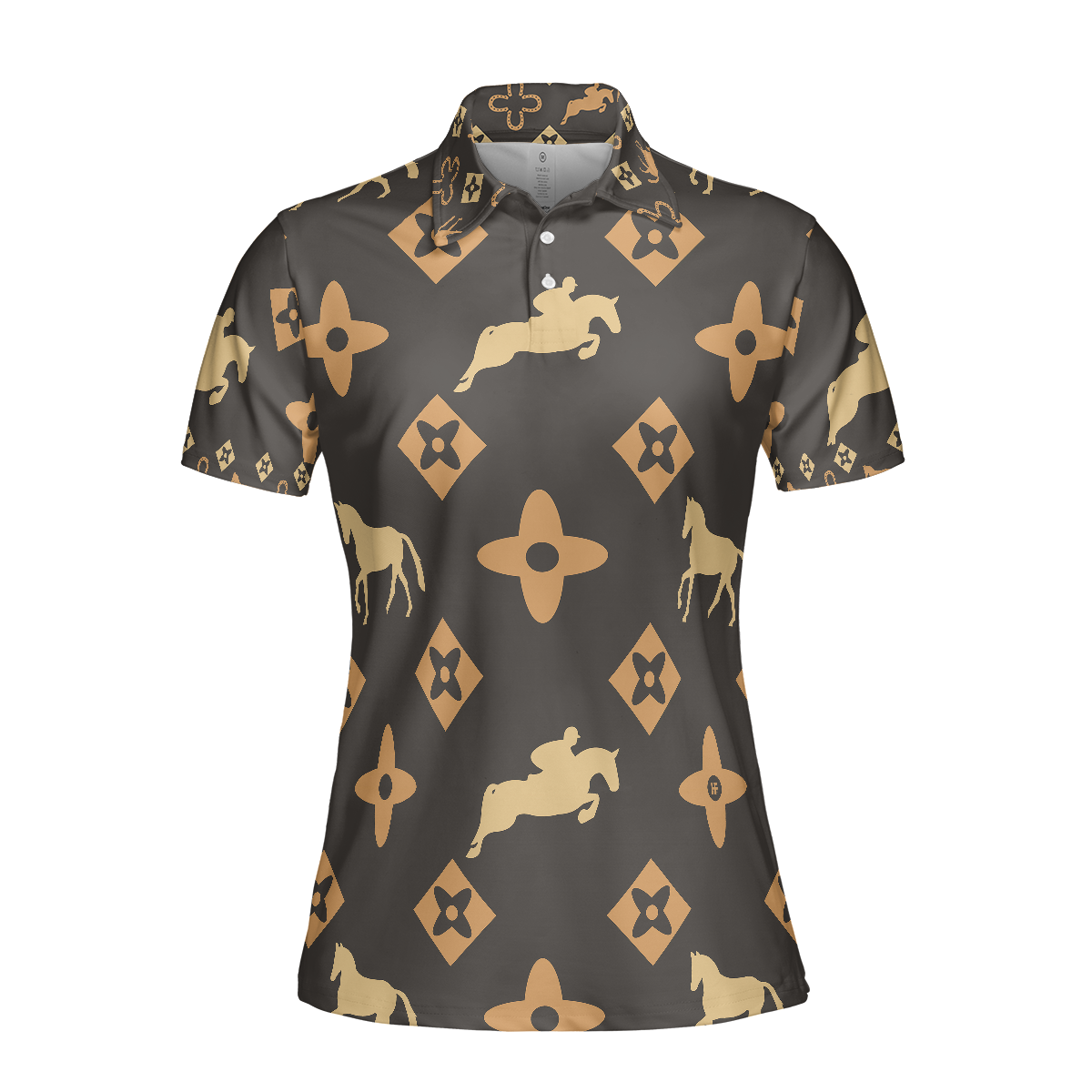 Women's Riding Polo Equestrian Short Sleeve Women Polo Shirt