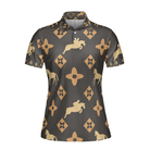 Women's Riding Polo Equestrian Short Sleeve Women Polo Shirt
