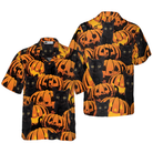 Personalized Pets And Halloween Pumpkin Custom Hawaiian Shirt