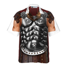 Halloween Gladiator Costume Shirt Hawaiian Shirt