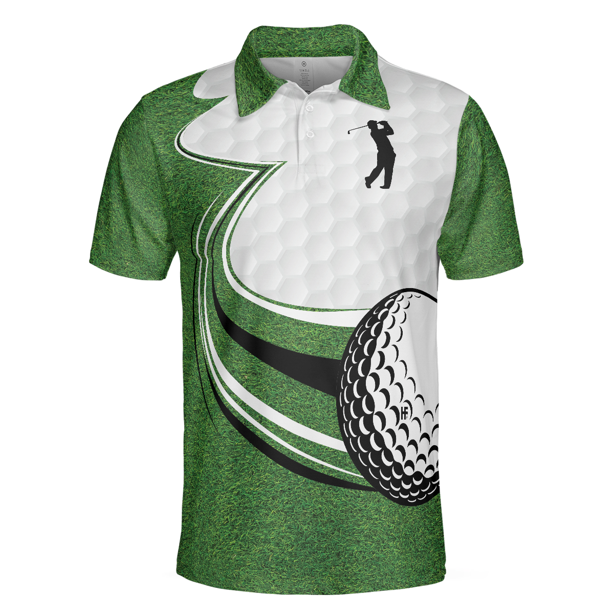 My Green Jacket Is In The Wash Green Golf Polo Shirt, Green Golfing Shirt For Men, Golfing Shirt