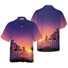 Miami Sunset Hawaiian Shirt