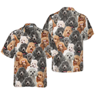 Poodles In Different Colors Poodle Hawaiian Shirt, Best Dog Shirt For Men And Women