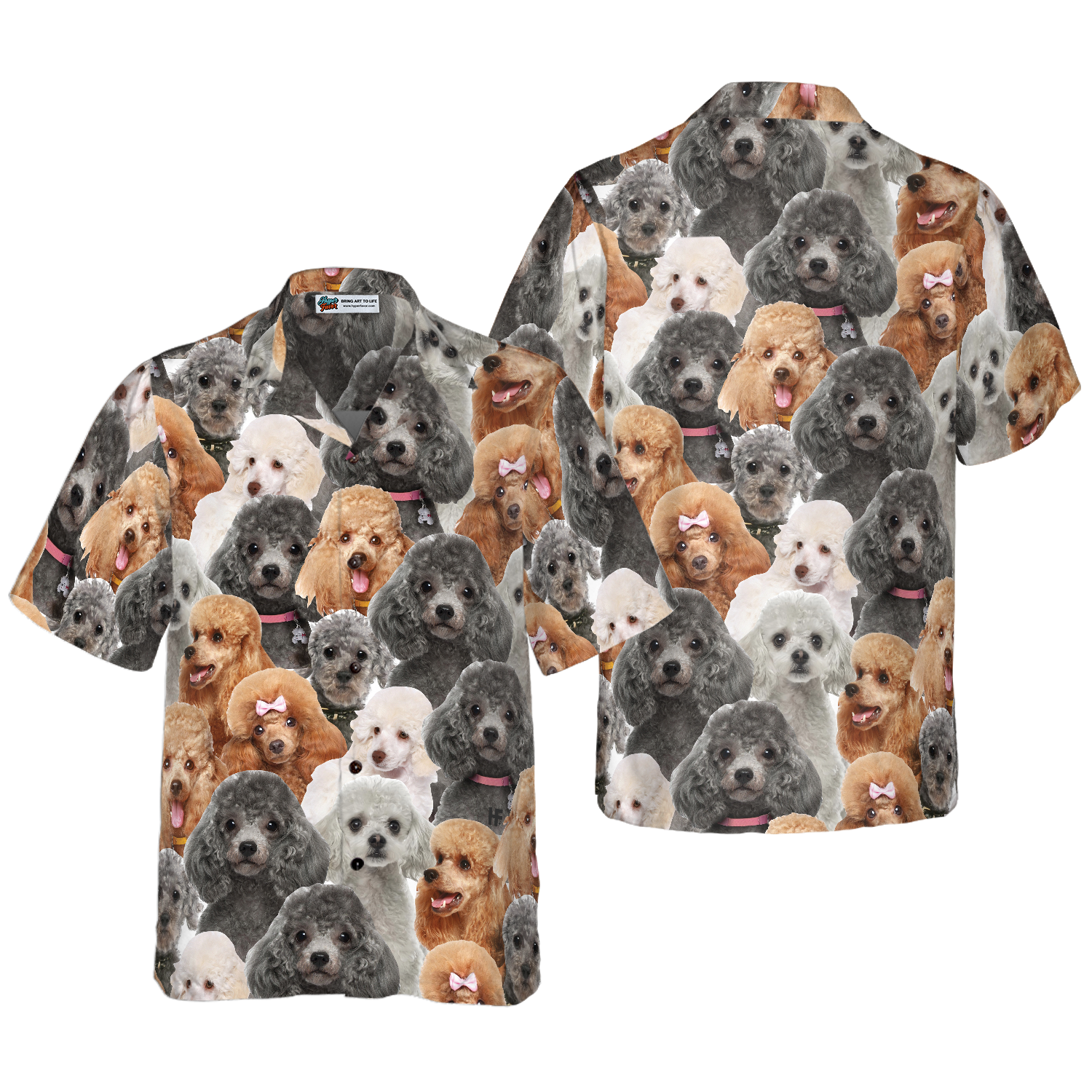 Poodles In Different Colors Poodle Hawaiian Shirt, Best Dog Shirt For Men And Women