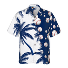 The Coolest Baseball Hawaiian Shirt