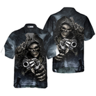 Hunter Skull Shirt For Men Hawaiian Shirt