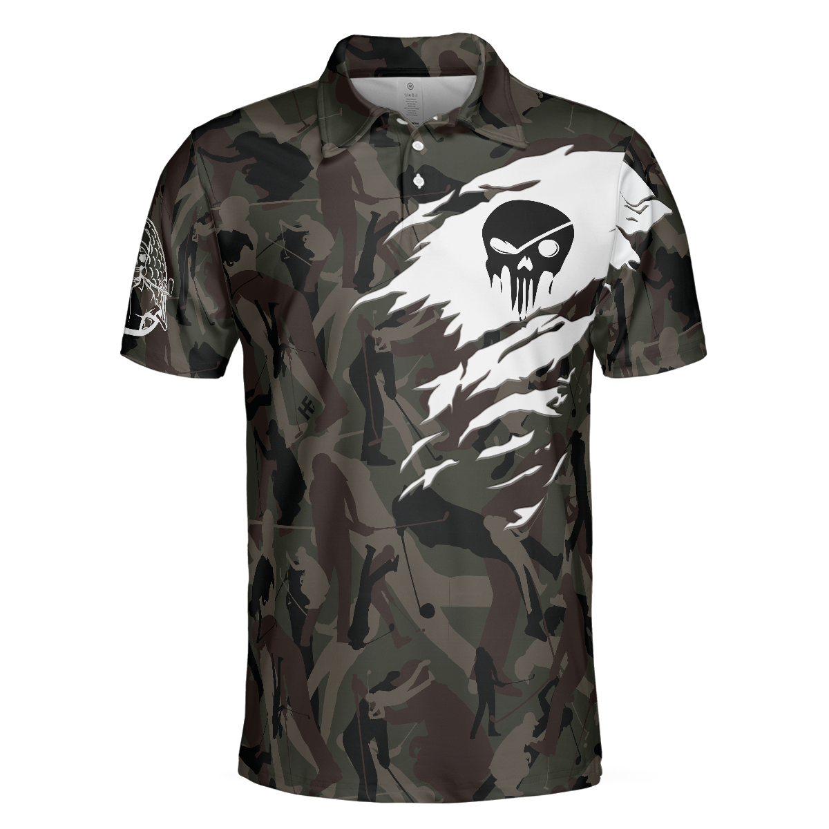 Coolest Golfing Grandpa Golf Polo Shirt