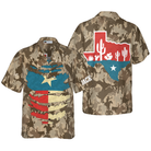 Proud To Be A Texan Texas Custom Hawaiian Shirt, Unique Texas Shirt For Texas Lovers