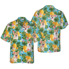 Pineapple Corgis Lover Hawaiian Shirt