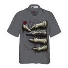 Death Hand Halloween Shirt Hawaiian Shirt