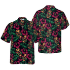 Retro Tiki Mask Seamless Pattern Tiki Hawaiian Shirt, Funny Tiki Shirt For Women And Men