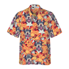 Chihuahua Puppies And Summer Flowers Hawaiian Shirt