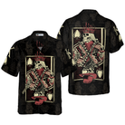 Skull King Of Spades Card Hawaiian Shirt