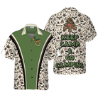 Keep Calm & Go Camping Hawaiian Shirt