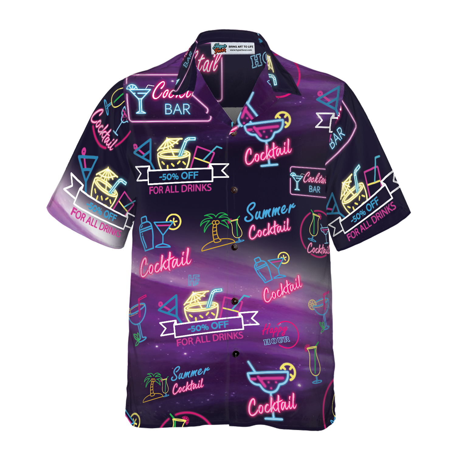 Life Is Better With Cocktail Hawaiian Shirt