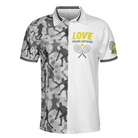 Eat Sleep Tennis Repeat Polo Shirt, Tennis Shirt For Male Players, Best Tennis Themed Polo Shirt
