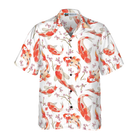 Koi Fish And Cherry Blossom Hawaiian Shirt