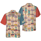 Texas Plates Signs Custom Hawaiian Shirt, Unique Texas Shirt For Texas Lovers