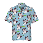 Flying Ducks Shirt For Men Hawaiian Shirt