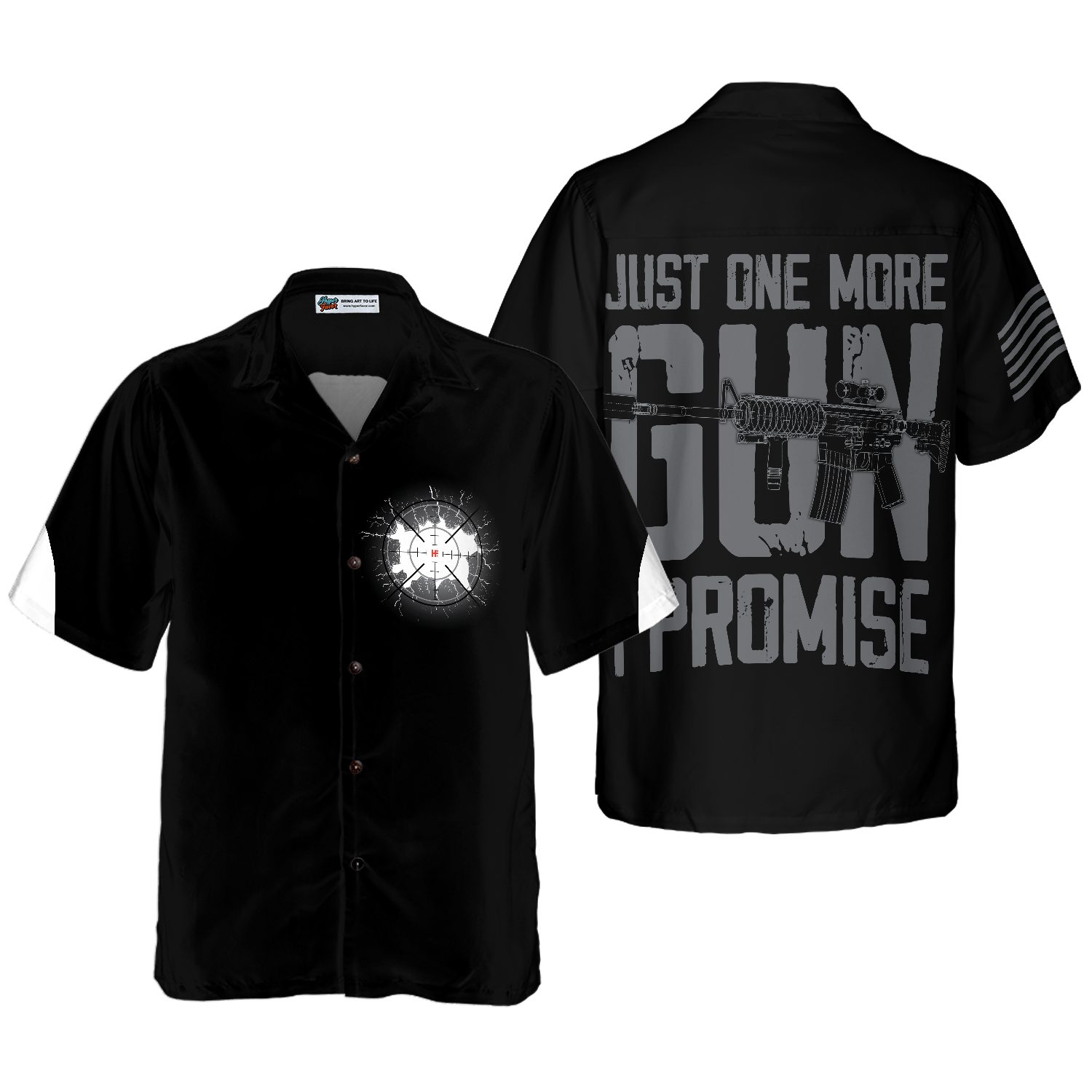 Just One More Gun Shirt For Men Hawaiian Shirt