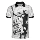 I'll Let The Racket Do The Talking Polo Shirt, Tennis Ball Polo Shirt, Best Tennis Shirt For Men