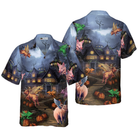 Scary Pigs Can Fly Hawaiian Shirt