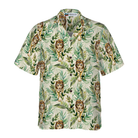 Tropical Jungle Tiger Shirt For Men Hawaiian Shirt