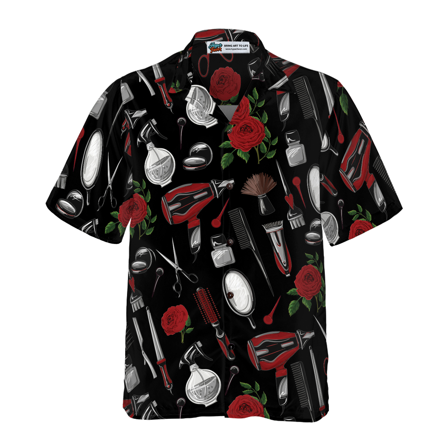Hairdresser Tools Hawaiian Shirt