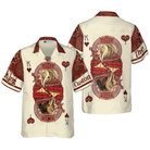 The King Of Poker Shirt For Men Custom Hawaiian Shirt