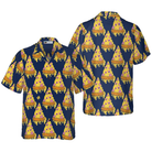 Pizza Skull Pattern Shirt Hawaiian Shirt