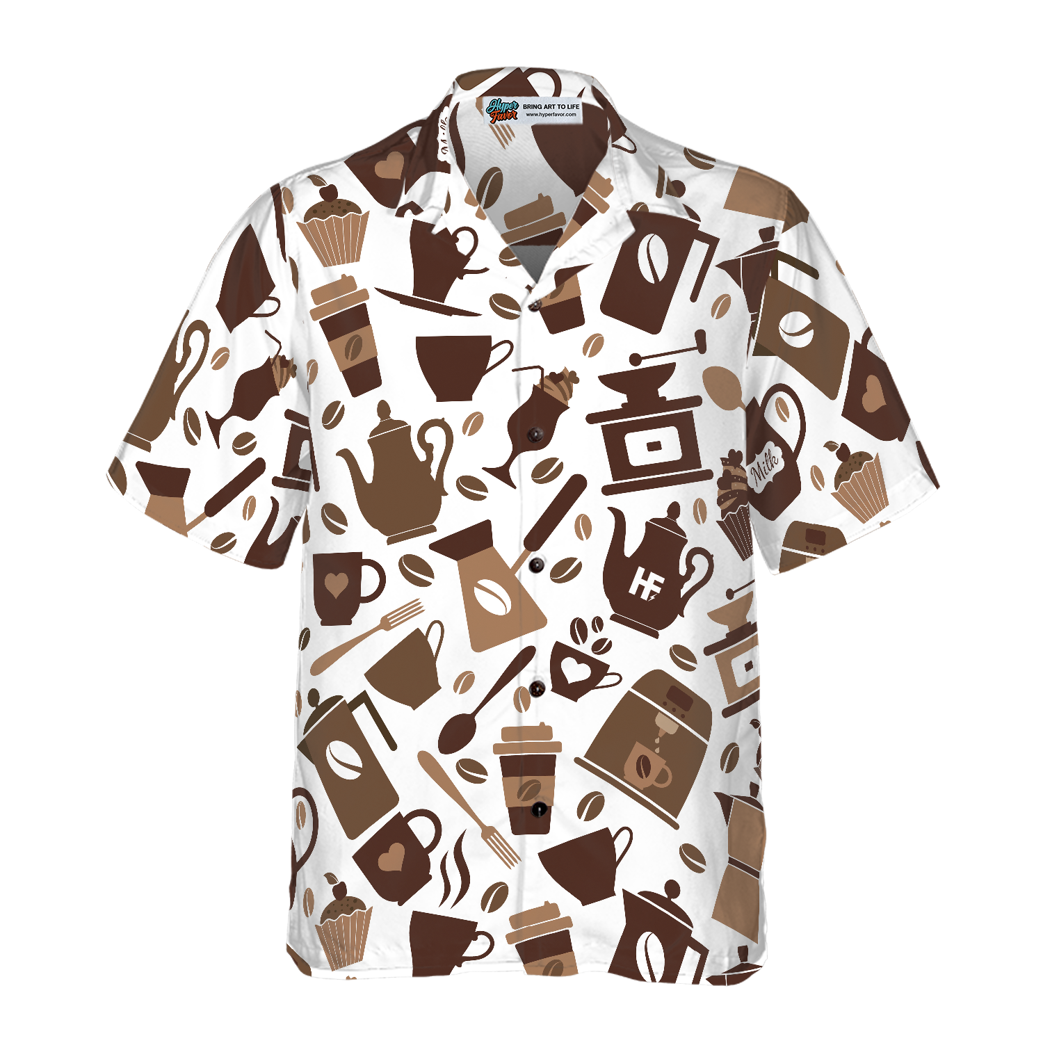 Coffee For A New Day Hawaiian Shirt