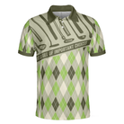 Life Is Full Of Important Choices Men Polo Shirt, Argyle Pattern Golf Shirt For Men