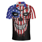 I'm Here To Smash Your Balls Billiards Shirt For Men Polo Shirt, American Flag Shirt For Men, Skull Shirt Design