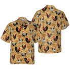 Vintage Chicken Farm Shirt For Men Hawaiian Shirt