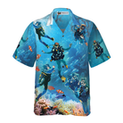 Under The Sea Scuba Diving Hawaiian Shirt