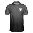 Golf Black Pimps Polo Shirt For Men, Funny White Men Golfing Polo Shirt