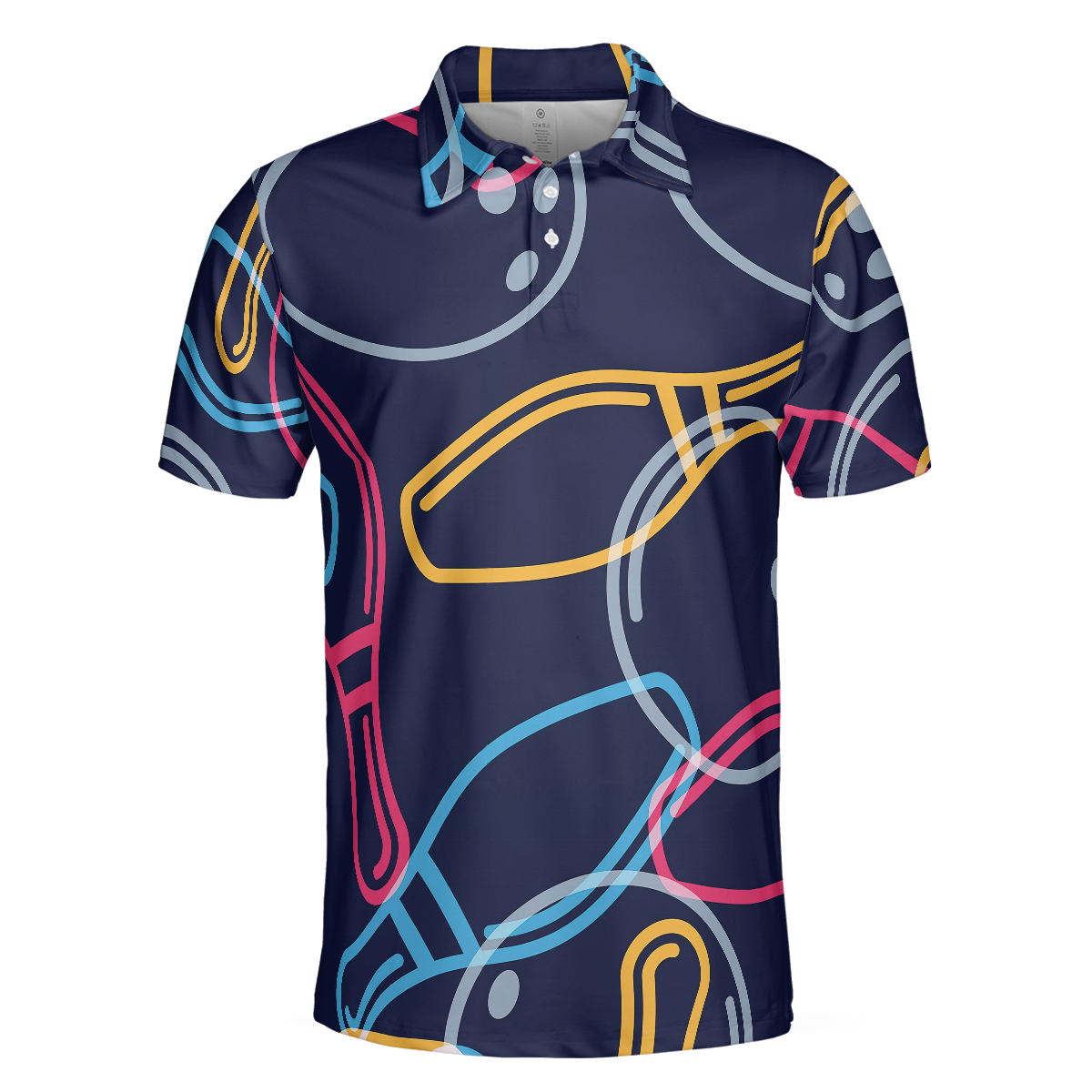 I Play Bowling Because I Like It Shirt For Men Polo Shirt, Colorful Bowling Shirt Design For Male Bowlers